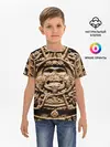 Детская базовая футболка / Ацтекский Календарь