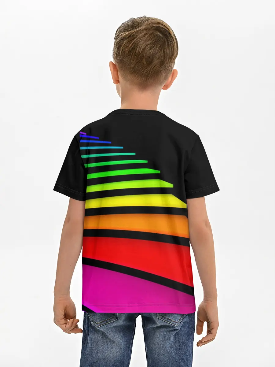 Детская базовая футболка / Лестница