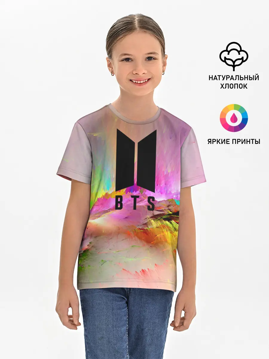 Детская базовая футболка / BTS
