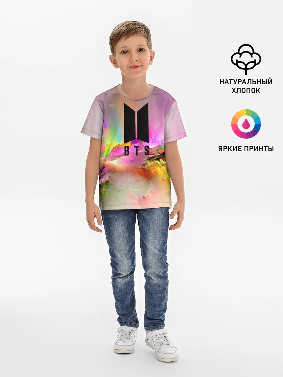 Детская базовая футболка / BTS