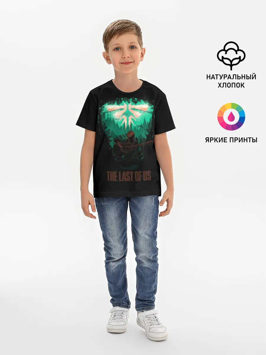 Детская базовая футболка / The Last of Us