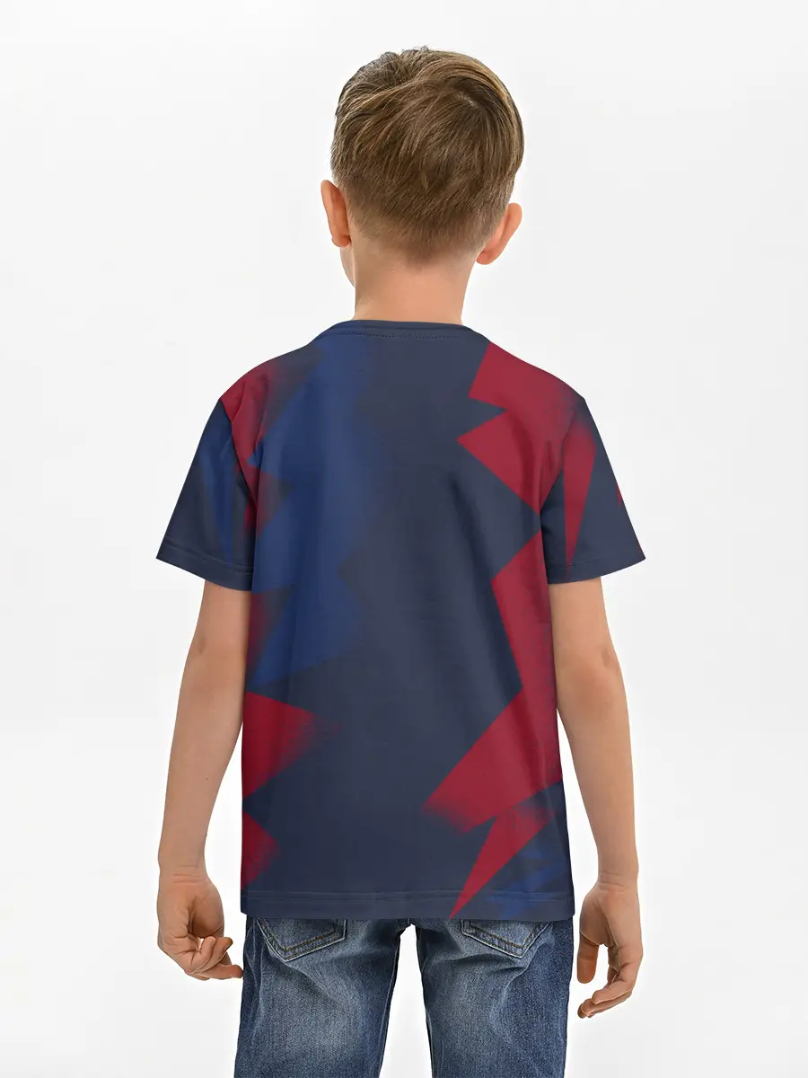 Детская базовая футболка / Barcelona PreMatch home