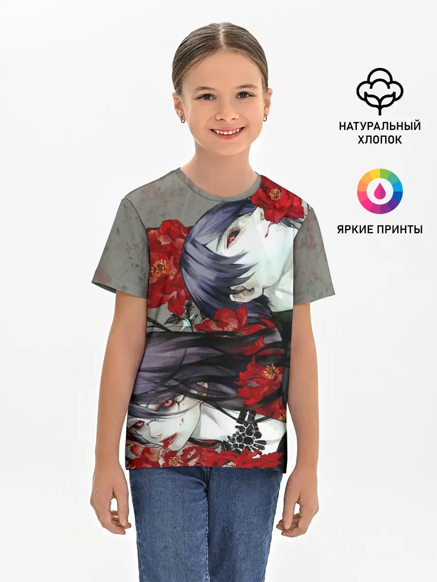 Детская базовая футболка / Токийский Гуль