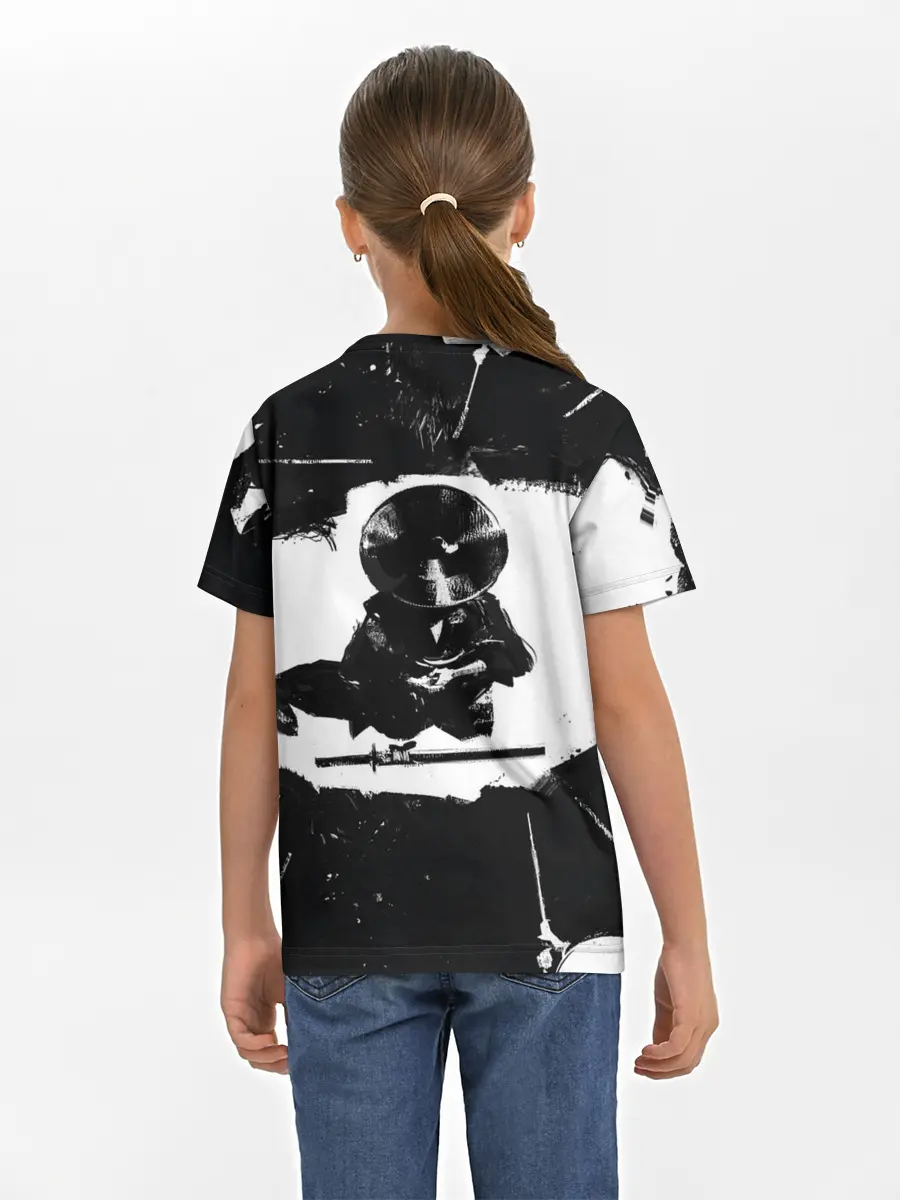 Детская базовая футболка / Ghost of Tsushim | Призрак Цусимы