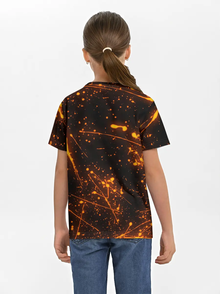 Детская базовая футболка / FLAME | ПЛАМЯ