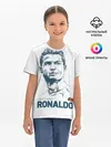 Детская базовая футболка / Криштиану Роналду