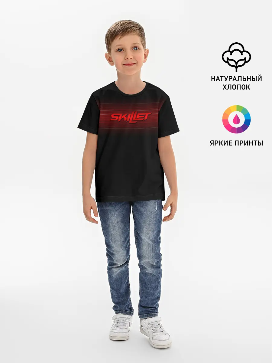 Детская базовая футболка / Skillet