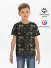 Детская базовая футболка / Зимние Узоры