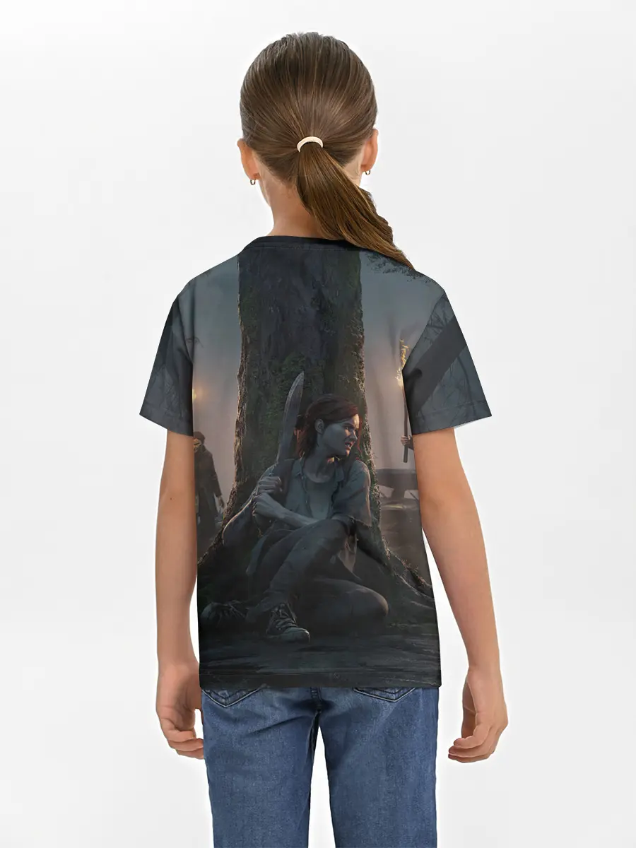 Детская базовая футболка / The last of us 2