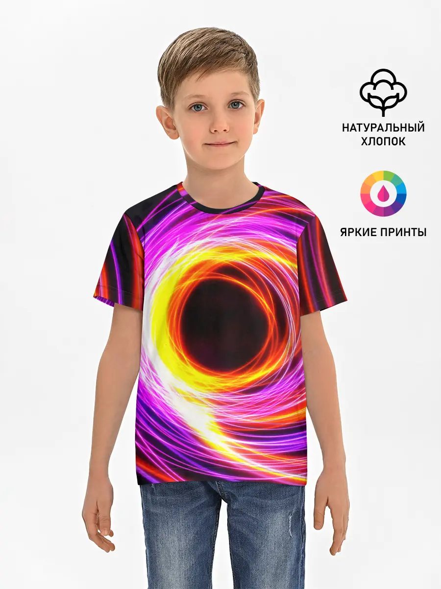 Детская базовая футболка / ИСКРЫ