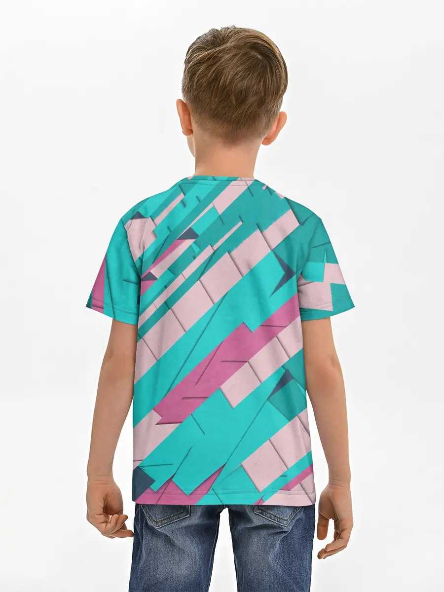 Детская базовая футболка / Геометрическая Абстракция