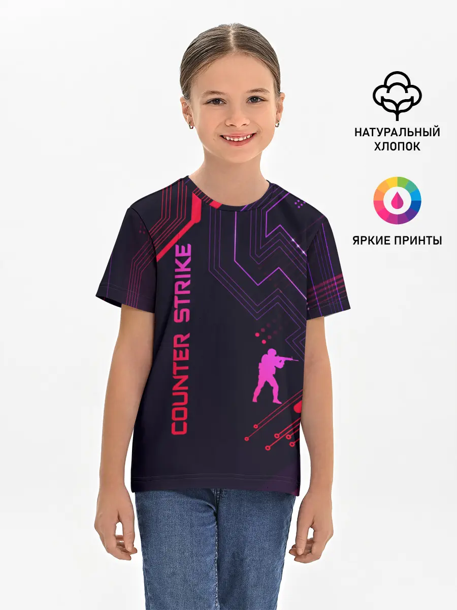 Детская базовая футболка / CS:GO