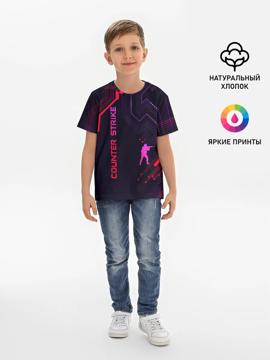 Детская базовая футболка / CS:GO