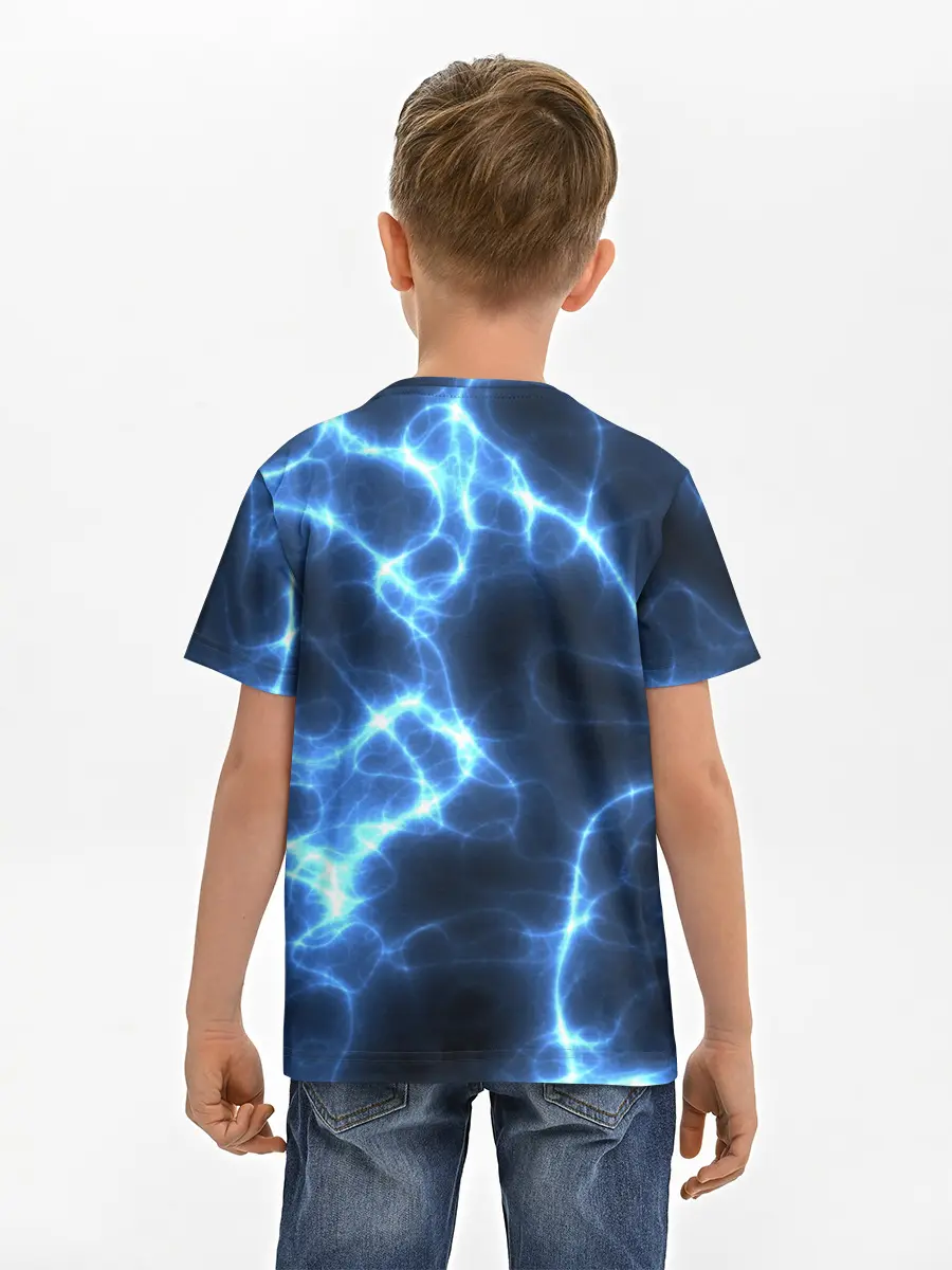 Детская базовая футболка / Электро
