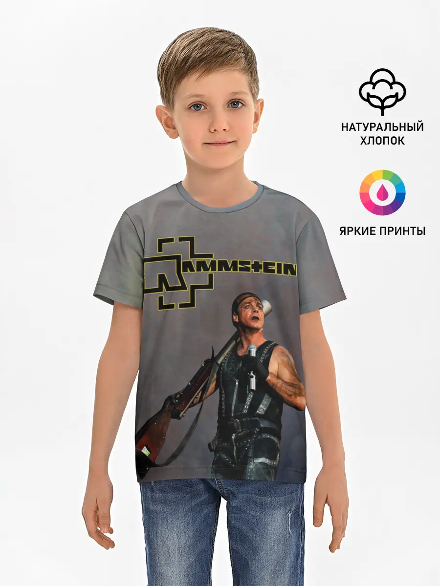 Детская базовая футболка / RAMMSTEIN