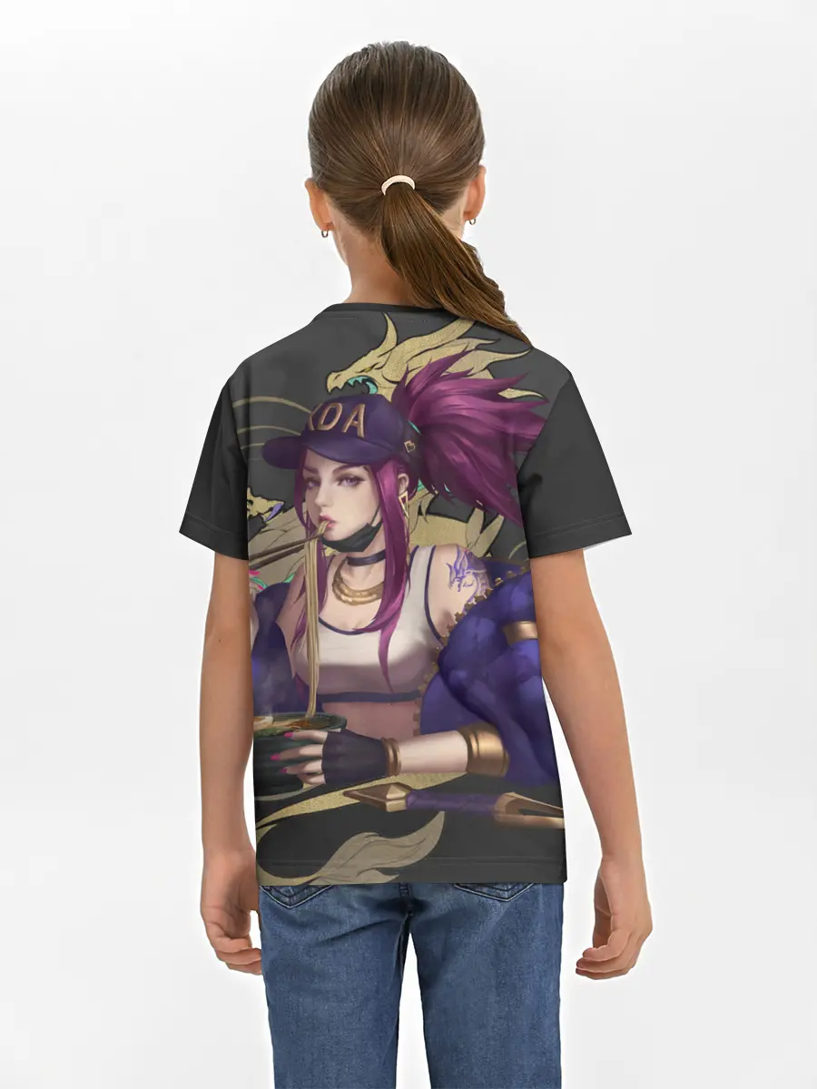 Детская базовая футболка / League of legends KDA