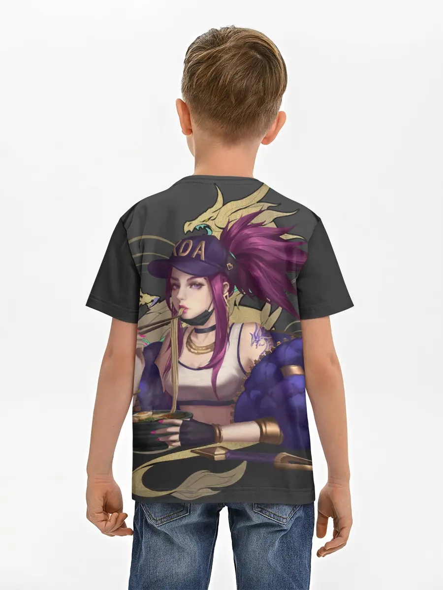 Детская базовая футболка / League of legends KDA
