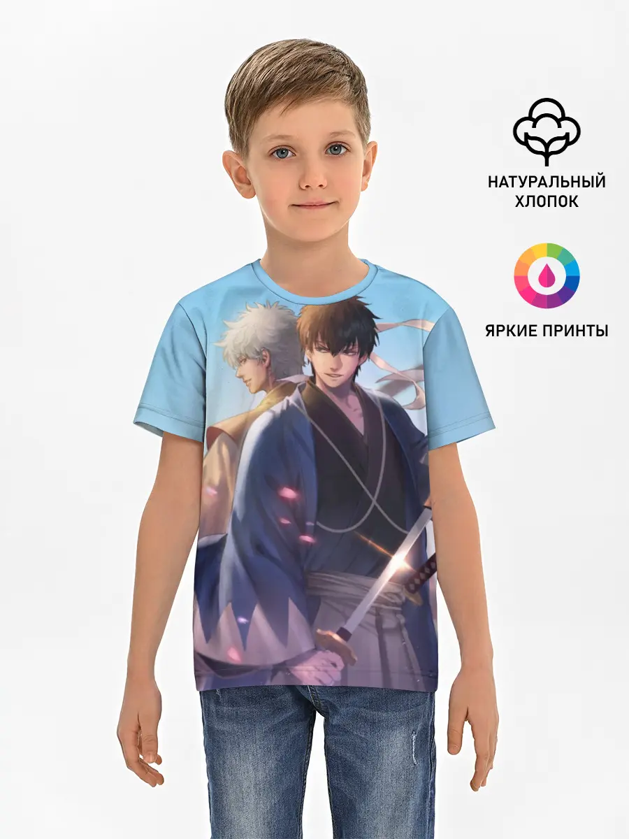 Детская базовая футболка / Воин Гинтоки