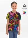 Детская базовая футболка / Калейдоскоп