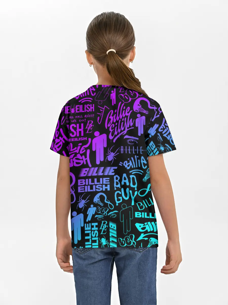 Детская базовая футболка / BILLIE EILISH | БИЛЛИ АЙЛИШ
