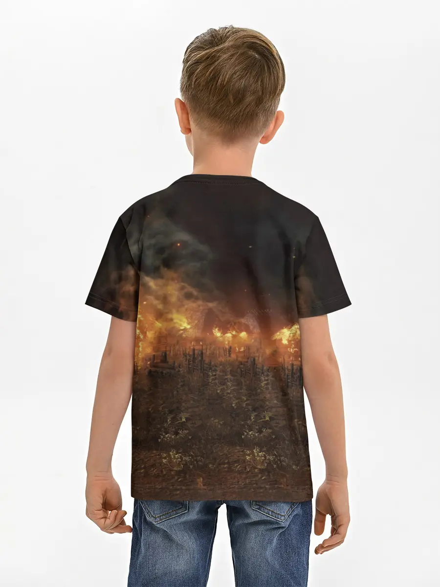 Детская базовая футболка / The witcher