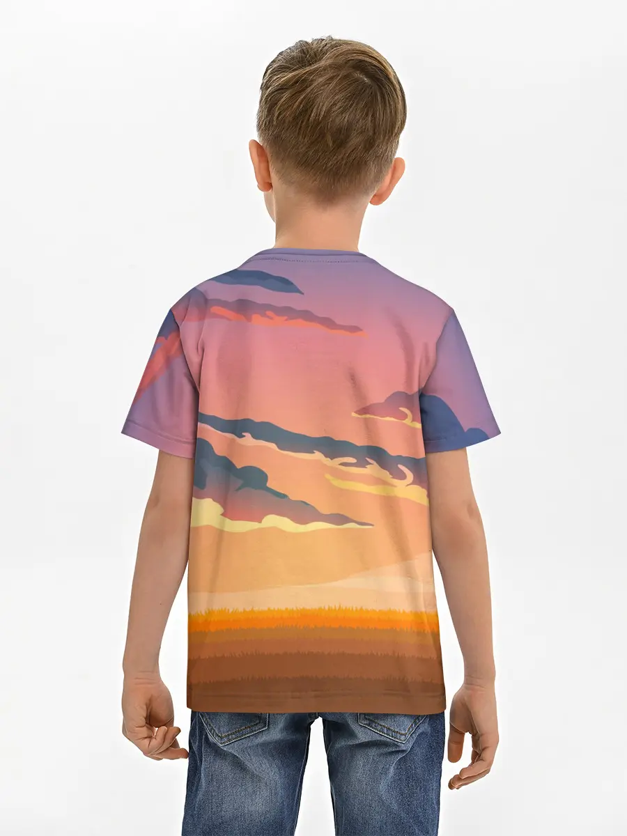 Детская базовая футболка / Мем собака качок DOGE