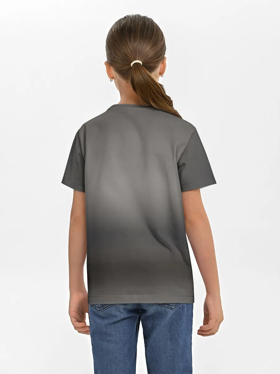 Детская базовая футболка / Мопс в кепке