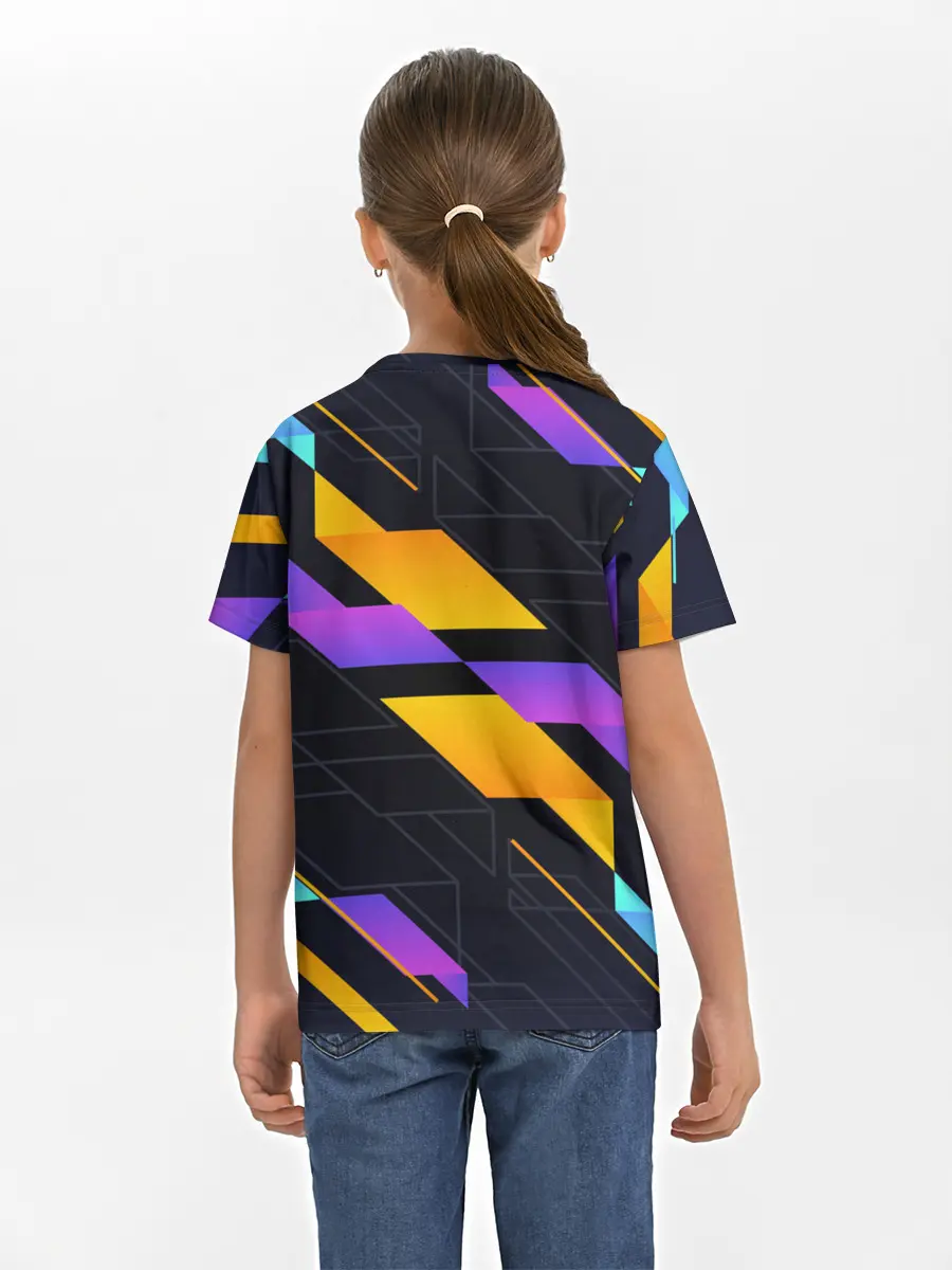 Детская базовая футболка / Modern Geometry