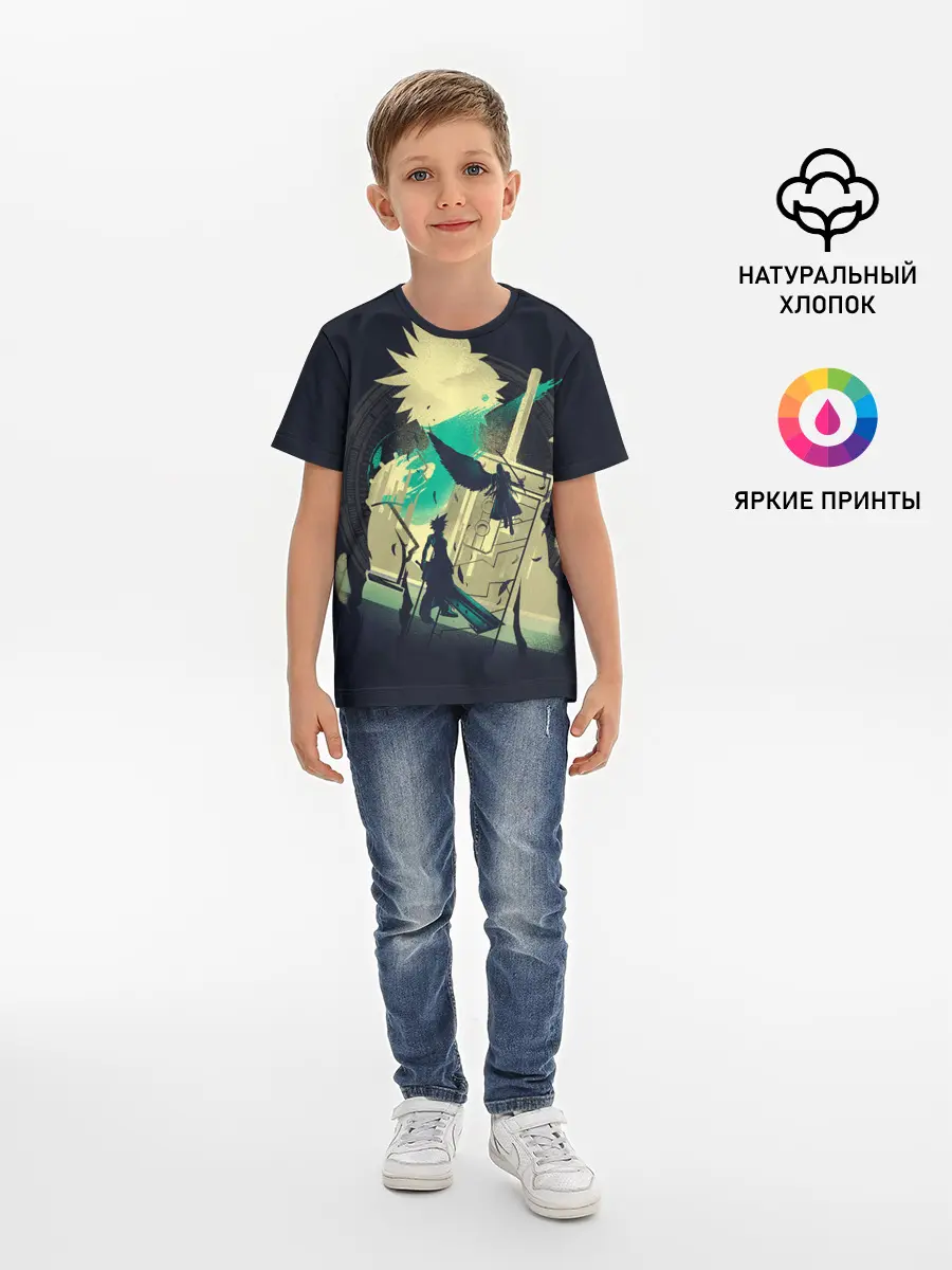 Детская базовая футболка / Final Fantasy VII