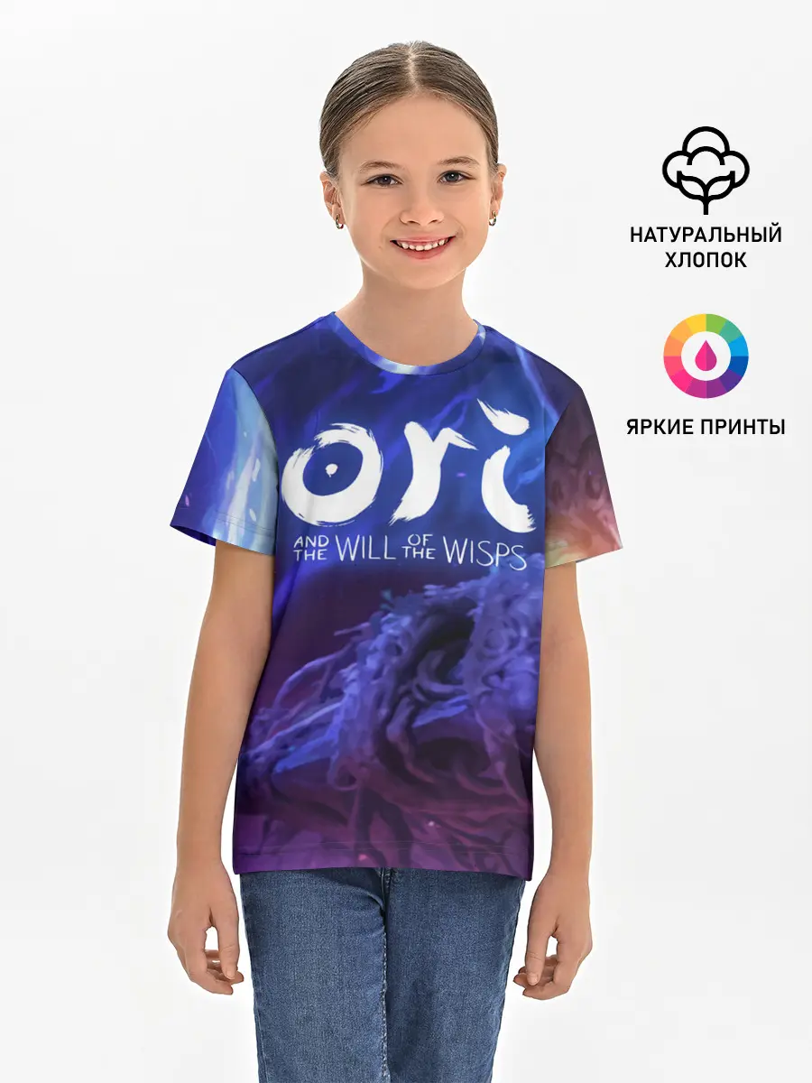 Детская базовая футболка / Ori and the Will of the Wisps