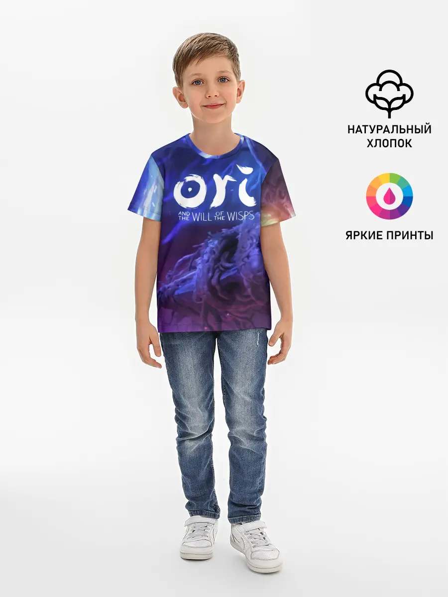 Детская базовая футболка / Ori and the Will of the Wisps