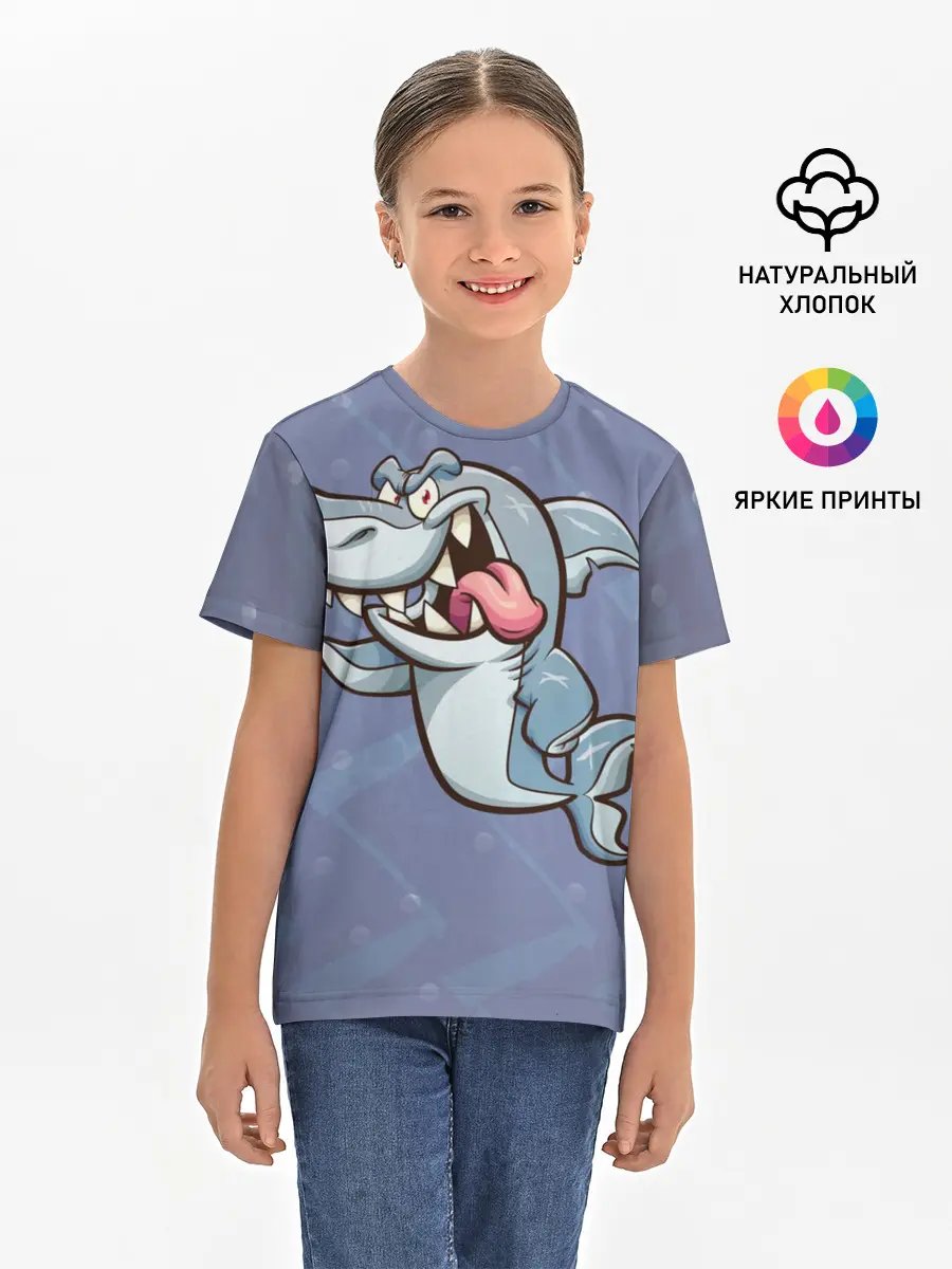 Детская базовая футболка / Акула