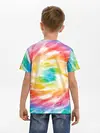 Детская базовая футболка / РАДУЖНЫЙ УРАГАН | HURRICANE