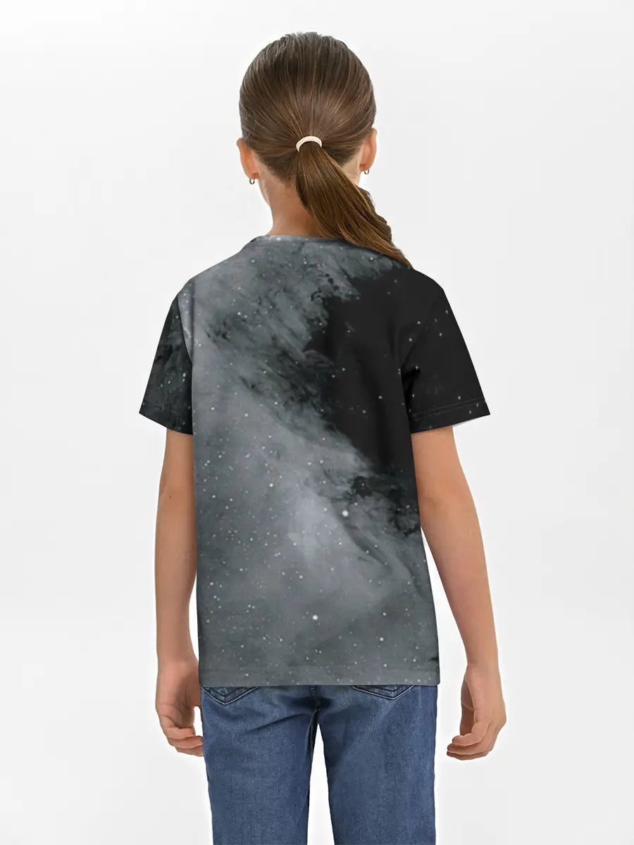 Детская базовая футболка / Космос / Абстракция