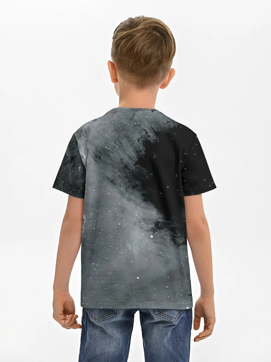 Детская базовая футболка / Космос / Абстракция