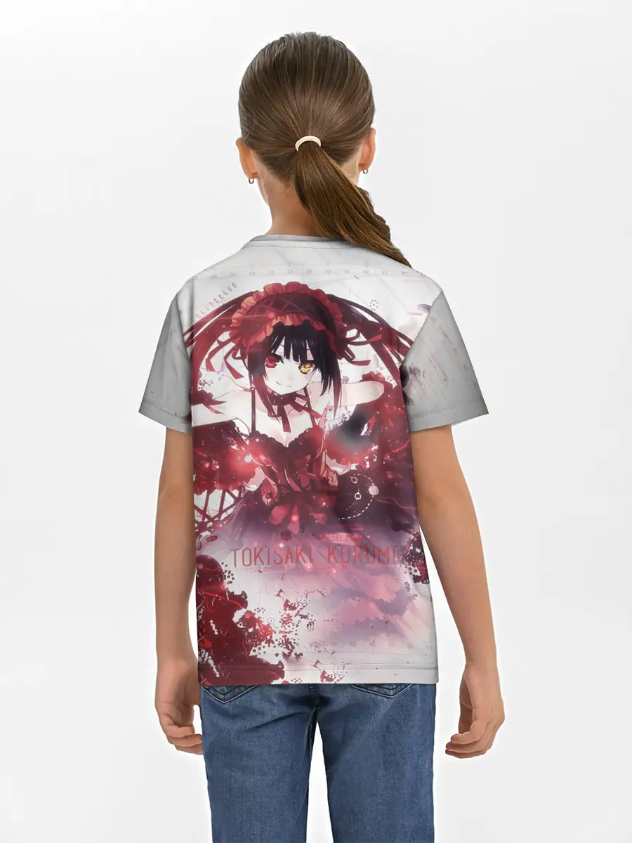 Детская базовая футболка / Куруми Токисаки