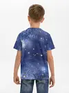 Детская базовая футболка / Небо в стиле Стимпанк