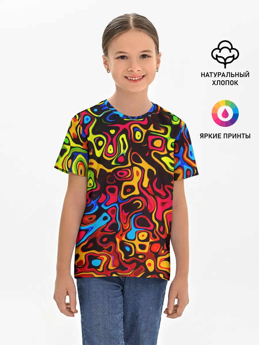 Детская базовая футболка / LIQUID