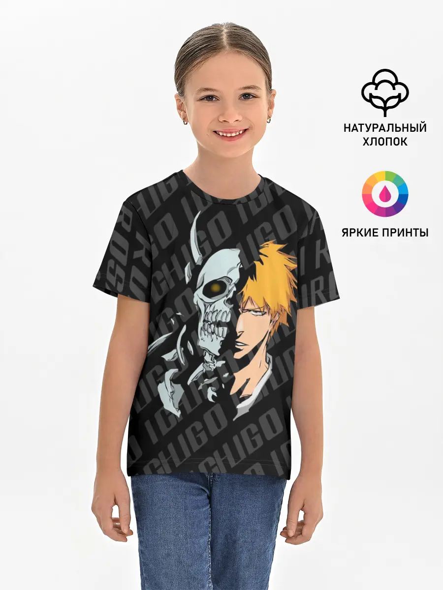 Детская базовая футболка / Куросаки Ичиго