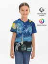 Детская базовая футболка / ЗВЁЗДНАЯ НОЧЬ ВАНГОГ