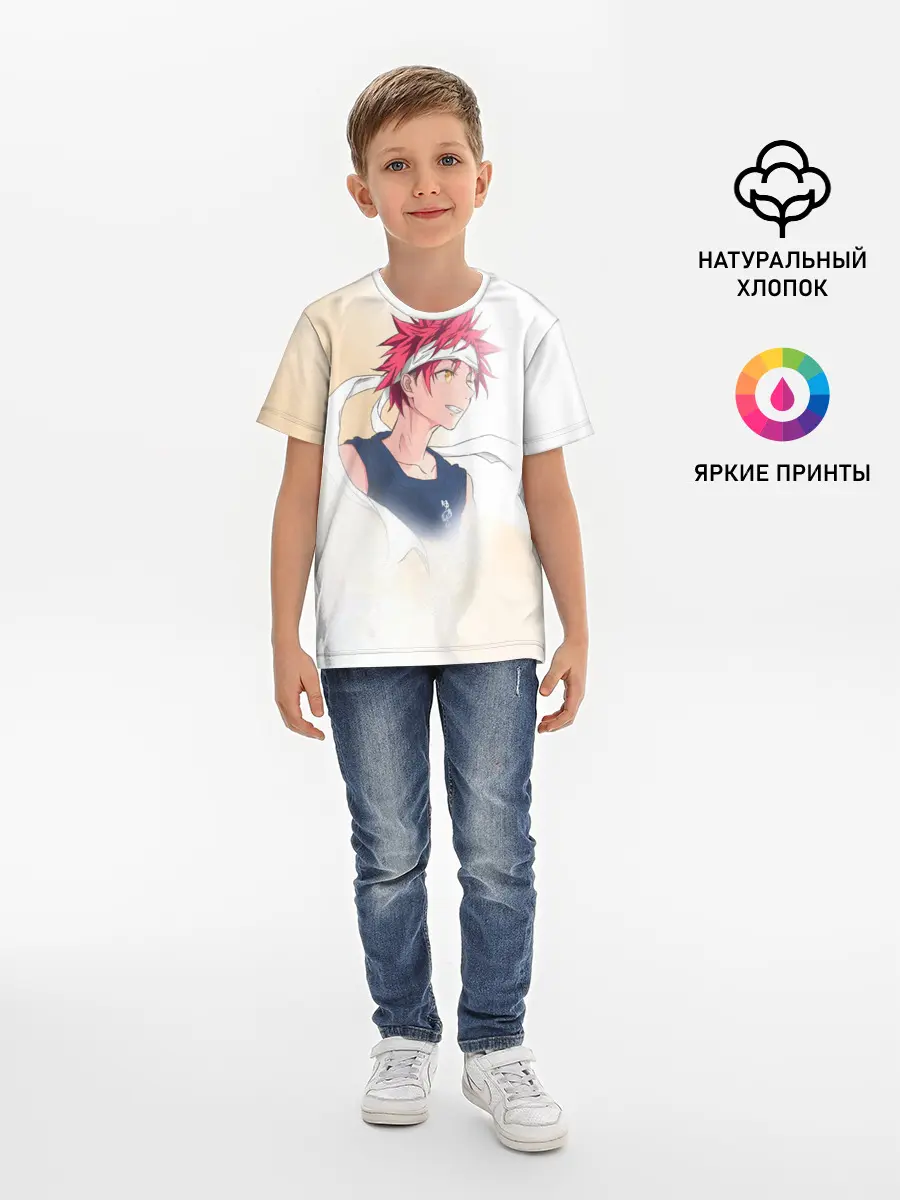 Детская базовая футболка / Кулинарные поединки Сомы