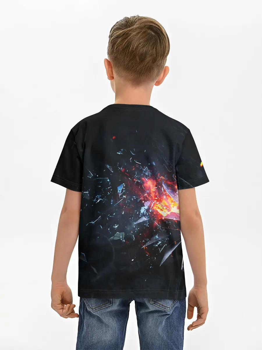 Детская базовая футболка / МЕДАЛЬОН ВЕДЬМАКА