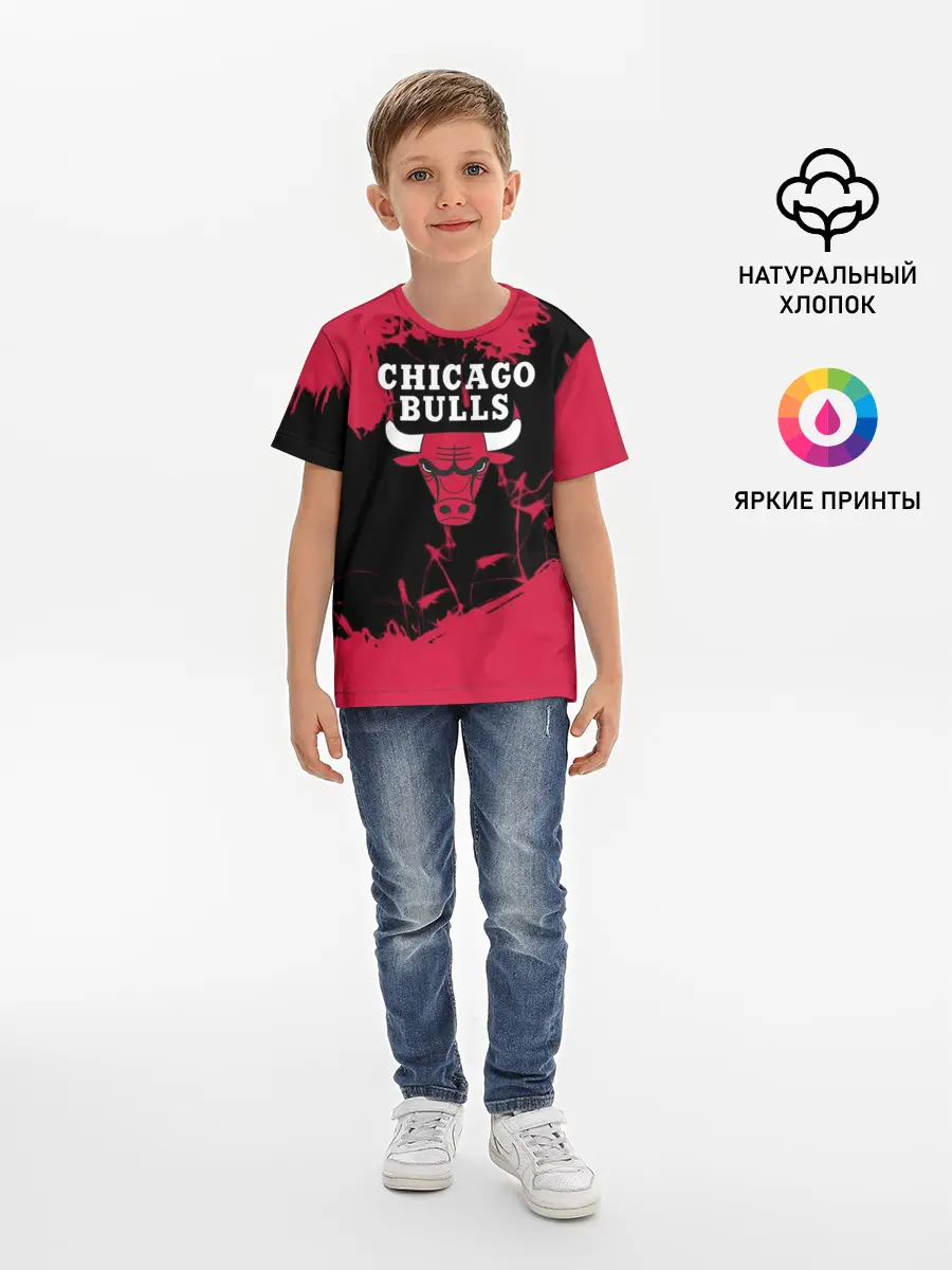 Детская базовая футболка / CHICAGO BULLS