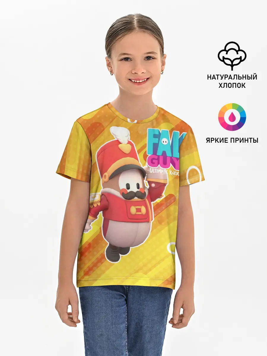 Детская базовая футболка / FALL GUYS | Щелкунчик
