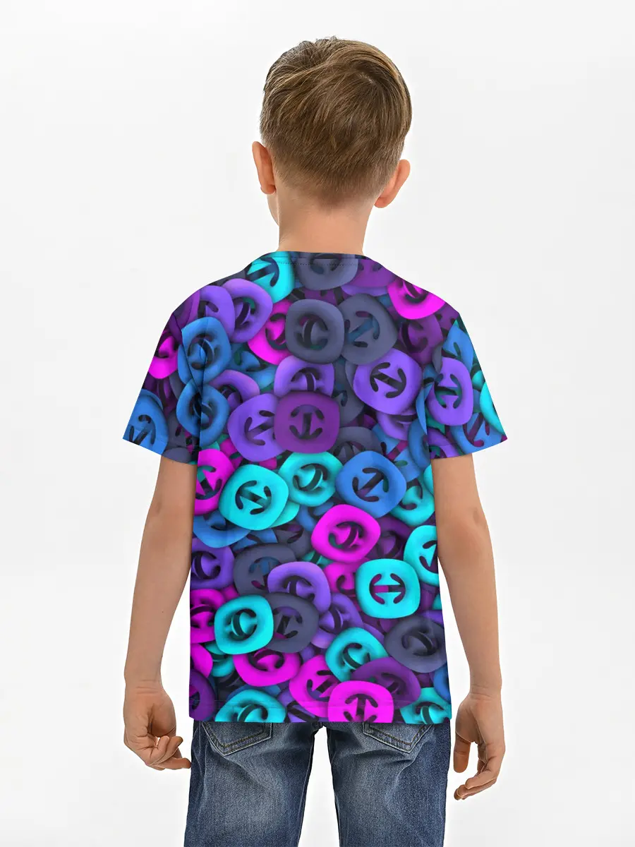 Детская базовая футболка / Неоновые снаперсы