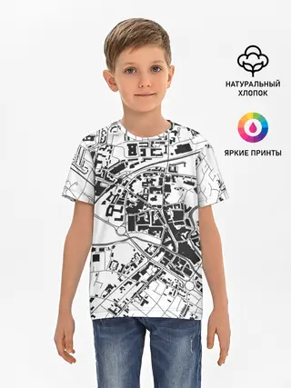 Детская базовая футболка / генплан