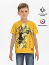 Детская базовая футболка / За вардо на желтом