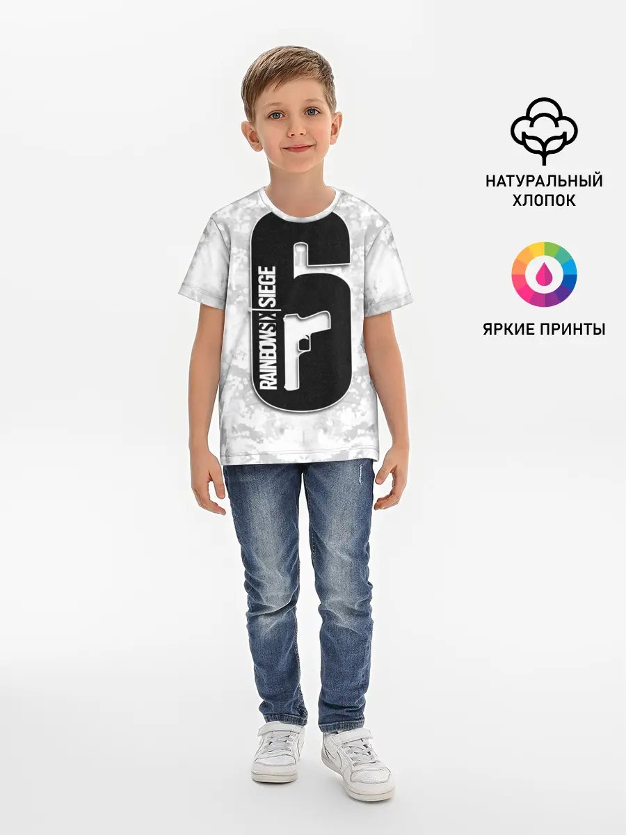 Детская базовая футболка / Rainbow Six | Siege.