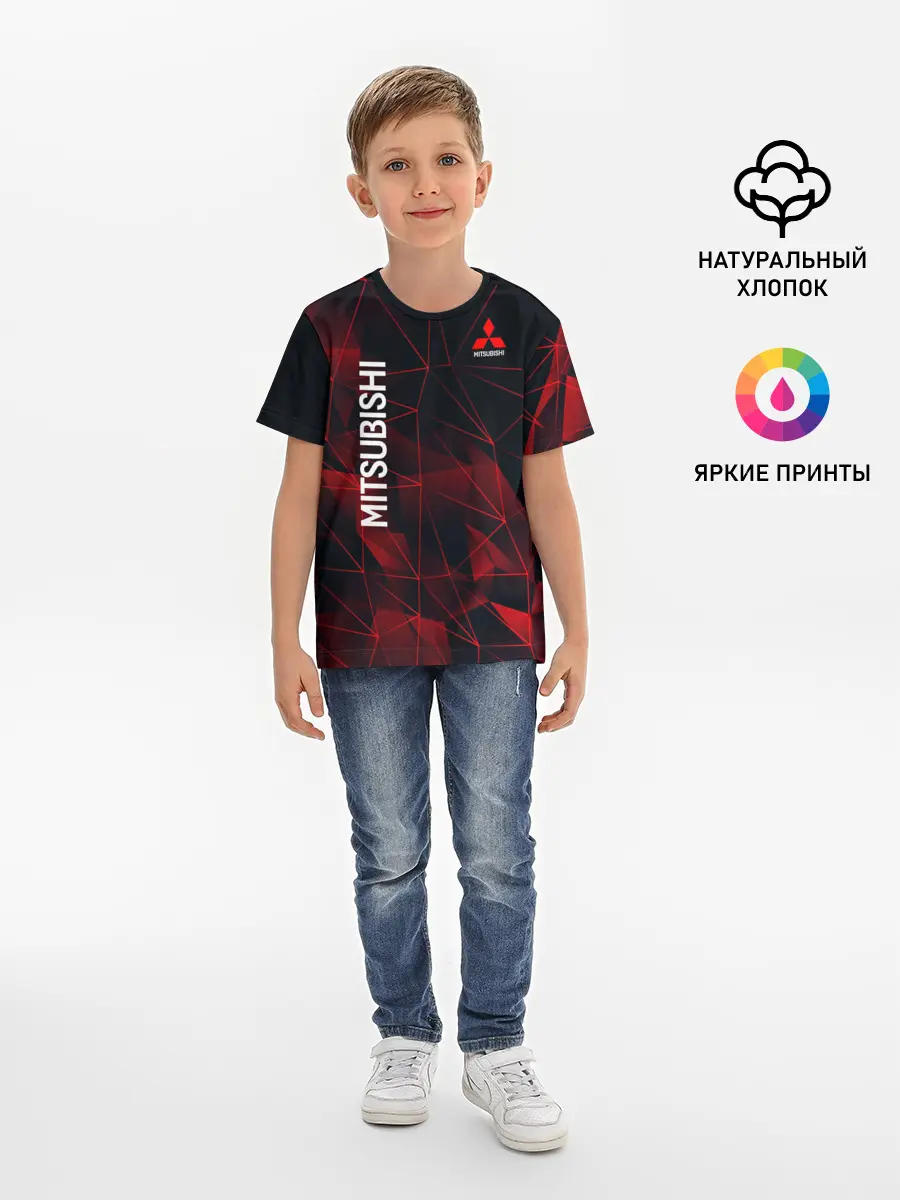 Детская базовая футболка / Mitsubishi