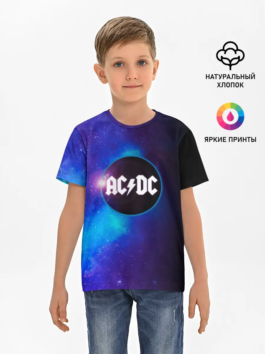 Детская базовая футболка / ACDC